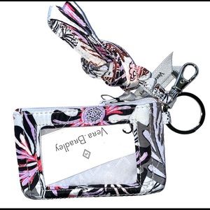 Vera Bradley Ultralight Zip ID Case & Lanyard